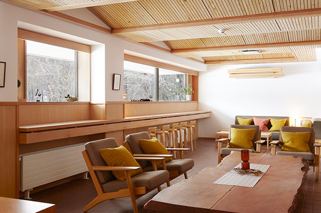 居心地の良いロビー