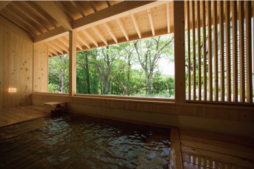 源泉かけ流し温泉