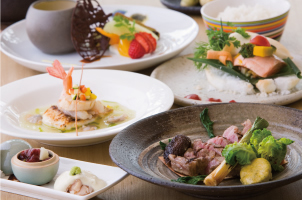 ホテリアアルトのお夕食